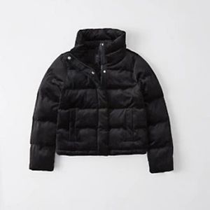 Abercrombie and Fitch Mini Velvet Puffer